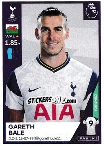 Sticker Gareth Bale - Premier League Inglese 2020-2021 - Panini