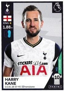 Sticker Harry Kane - Premier League Inglese 2020-2021 n. 548 - Panini