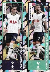 Figurina Giovani Lo Celso / Toby Alderweireld - Premier League Inglese 2020-2021 - Panini