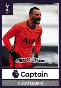 Sticker Hugo Lloris (Captain) - Premier League Inglese 2020-2021 - Panini
