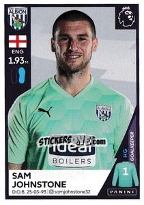 Sticker Sam Johnstone - Premier League Inglese 2020-2021 - Panini