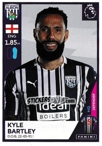 Figurina Kyle Bartley - Premier League Inglese 2020-2021 n. 561 - Panini