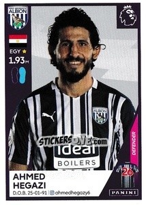 Figurina Ahmed Hegazi - Premier League Inglese 2020-2021 - Panini