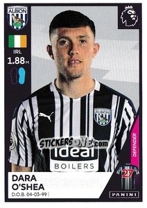 Sticker Dara O'Shea - Premier League Inglese 2020-2021 n. 566 - Panini