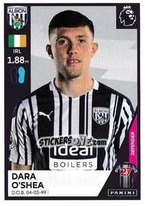 Figurina Dara O'Shea - Premier League Inglese 2020-2021 - Panini