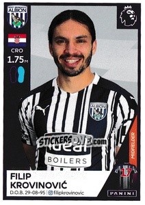 Sticker Filip Krovinovic - Premier League Inglese 2020-2021 n. 573 - Panini