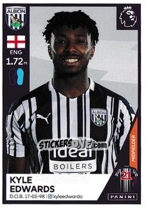 Cromo Kyle Edwards - Premier League Inglese 2020-2021 - Panini