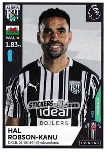 Cromo Hal Robson-Kanu - Premier League Inglese 2020-2021 - Panini