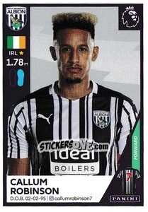 Sticker Callum Robinson - Premier League Inglese 2020-2021 - Panini