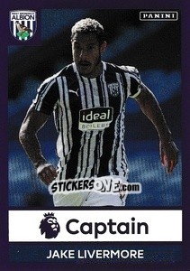 Cromo Jake Livermore (Captain) - Premier League Inglese 2020-2021 - Panini