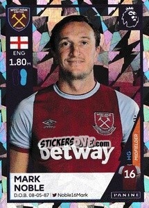 Sticker Mark Noble (Captain) - Premier League Inglese 2020-2021 n. 600 - Panini