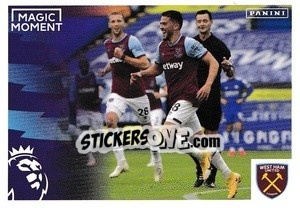 Sticker Pablo Fornals (Magic Moment) - Premier League Inglese 2020-2021 n. 611 - Panini