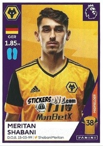 Sticker Meritan Shabani - Premier League Inglese 2020-2021 - Panini