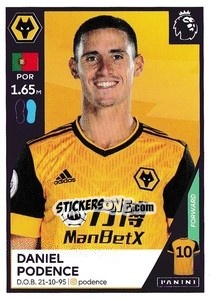 Sticker Daniel Podence - Premier League Inglese 2020-2021 - Panini