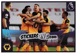Sticker Wonderful Wolves - Premier League Inglese 2020-2021 n. 639 - Panini