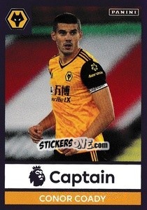 Figurina Conor Coady (Captain) - Premier League Inglese 2020-2021 - Panini