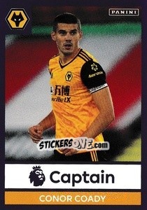 Sticker Conor Coady (Captain) - Premier League Inglese 2020-2021 n. 642 - Panini