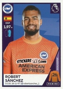 Sticker Robert Sanchez - Premier League Inglese 2020-2021 n. U5 - Panini