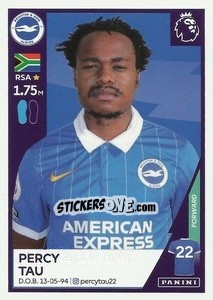 Sticker Percy Tau - Premier League Inglese 2020-2021 n. U8 - Panini
