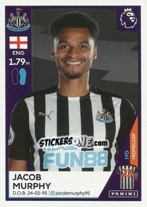 Sticker Jacob Murphy - Premier League Inglese 2020-2021 n. U29 - Panini