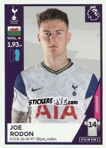 Cromo Joe Rodon - Premier League Inglese 2020-2021 n. U38 - Panini