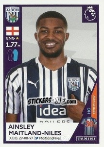 Sticker Figurina U41 - Premier League Inglese 2020-2021 - Panini