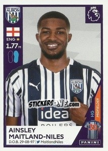 Figurina Figurina U41 - Premier League Inglese 2020-2021 - Panini