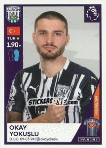 Sticker Okay Yokuslu - Premier League Inglese 2020-2021 n. U42 - Panini