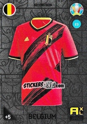 Sticker Second Skin (Belgium) - UEFA Euro 2020 Kick Off. Adrenalyn XL - Panini