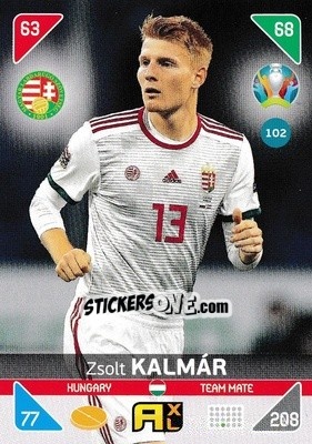 Sticker Zsolt Kalmár - UEFA Euro 2020 Kick Off. Adrenalyn XL - Panini