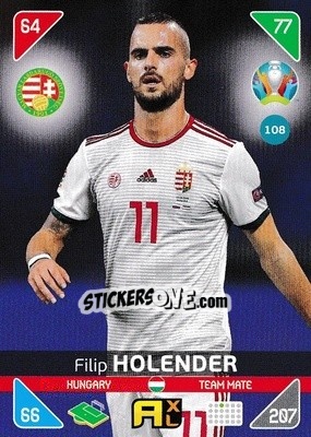 Sticker Filip Holender - UEFA Euro 2020 Kick Off. Adrenalyn XL n. 108 - Panini