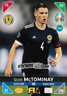 Figurina Scott McTominay - UEFA Euro 2020 Kick Off. Adrenalyn XL - Panini
