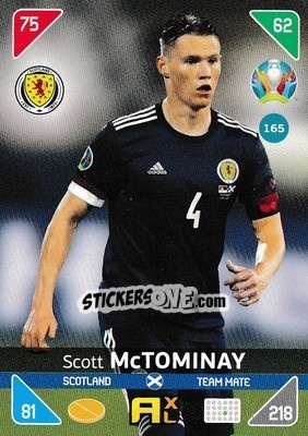 Sticker Scott McTominay - UEFA Euro 2020 Kick Off. Adrenalyn XL n. 165 - Panini