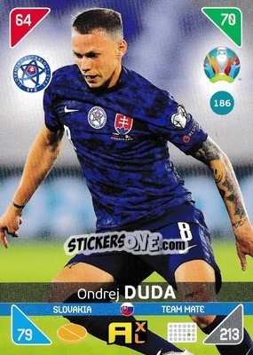 Figurina Ondrej Duda - UEFA Euro 2020 Kick Off. Adrenalyn XL - Panini