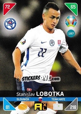 Sticker Stanislav Lobotka - UEFA Euro 2020 Kick Off. Adrenalyn XL n. 187 - Panini