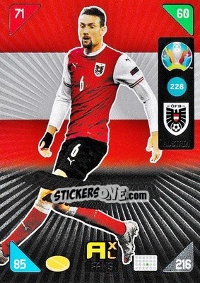 Sticker Stefan Ilsanker - UEFA Euro 2020 Kick Off. Adrenalyn XL n. 228 - Panini