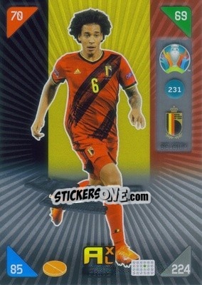 Sticker Axel Witsel - UEFA Euro 2020 Kick Off. Adrenalyn XL - Panini