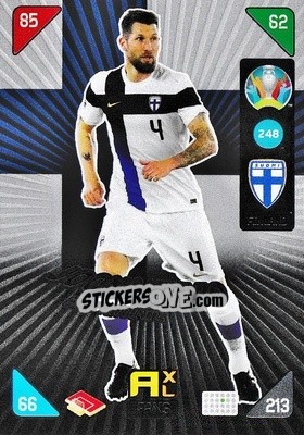 Figurina Joona Toivio - UEFA Euro 2020 Kick Off. Adrenalyn XL - Panini