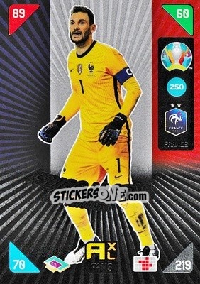 Sticker Hugo Lloris - UEFA Euro 2020 Kick Off. Adrenalyn XL n. 250 - Panini