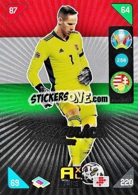 Sticker Péter Gulácsi - UEFA Euro 2020 Kick Off. Adrenalyn XL n. 256 - Panini