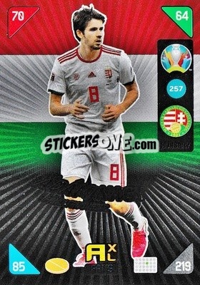 Sticker Ádám Nagy - UEFA Euro 2020 Kick Off. Adrenalyn XL n. 257 - Panini