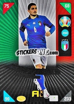 Sticker Marco Verratti - UEFA Euro 2020 Kick Off. Adrenalyn XL - Panini