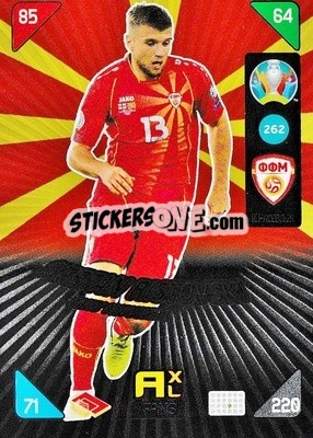 Sticker Stefan Ristovski - UEFA Euro 2020 Kick Off. Adrenalyn XL - Panini