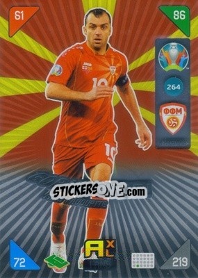 Sticker Goran Pandev - UEFA Euro 2020 Kick Off. Adrenalyn XL - Panini