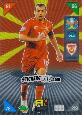 Cromo Goran Pandev - UEFA Euro 2020 Kick Off. Adrenalyn XL - Panini