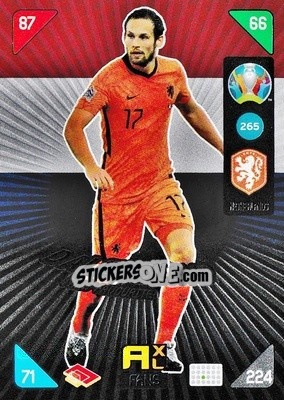 Sticker Daley Blind - UEFA Euro 2020 Kick Off. Adrenalyn XL - Panini