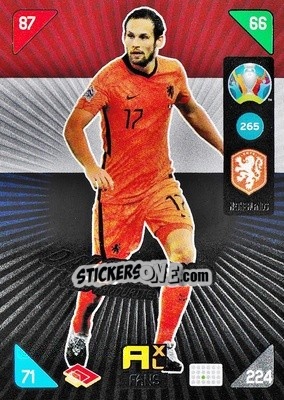 Sticker Daley Blind - UEFA Euro 2020 Kick Off. Adrenalyn XL n. 265 - Panini