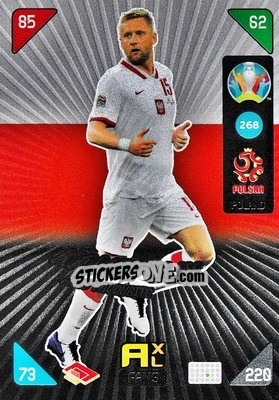 Figurina Kamil Glik - UEFA Euro 2020 Kick Off. Adrenalyn XL - Panini