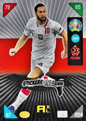 Sticker Grzegorz Krychowiak - UEFA Euro 2020 Kick Off. Adrenalyn XL n. 269 - Panini