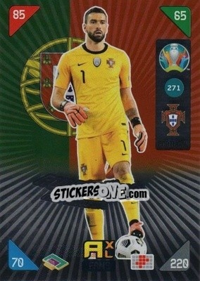 Figurina Rui Patrício - UEFA Euro 2020 Kick Off. Adrenalyn XL - Panini